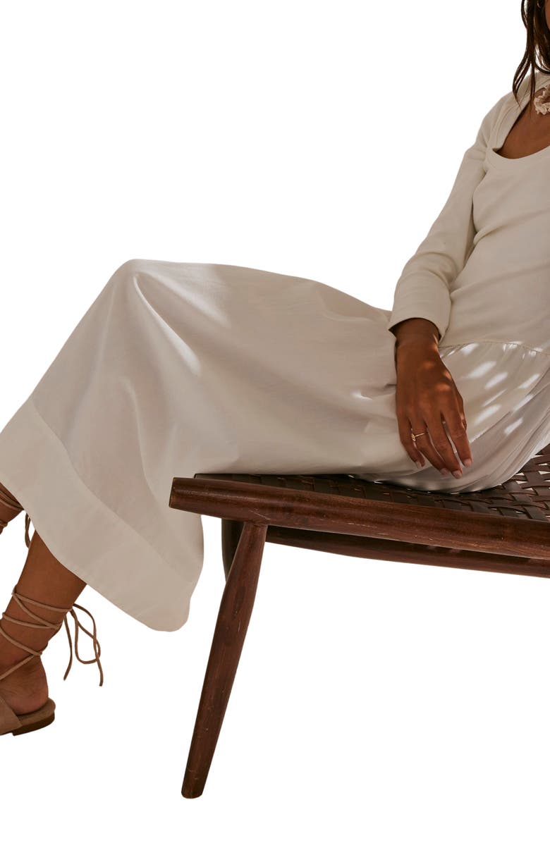 Free People Aelia Long Sleeve Maxi Dress, Alternate, color, 