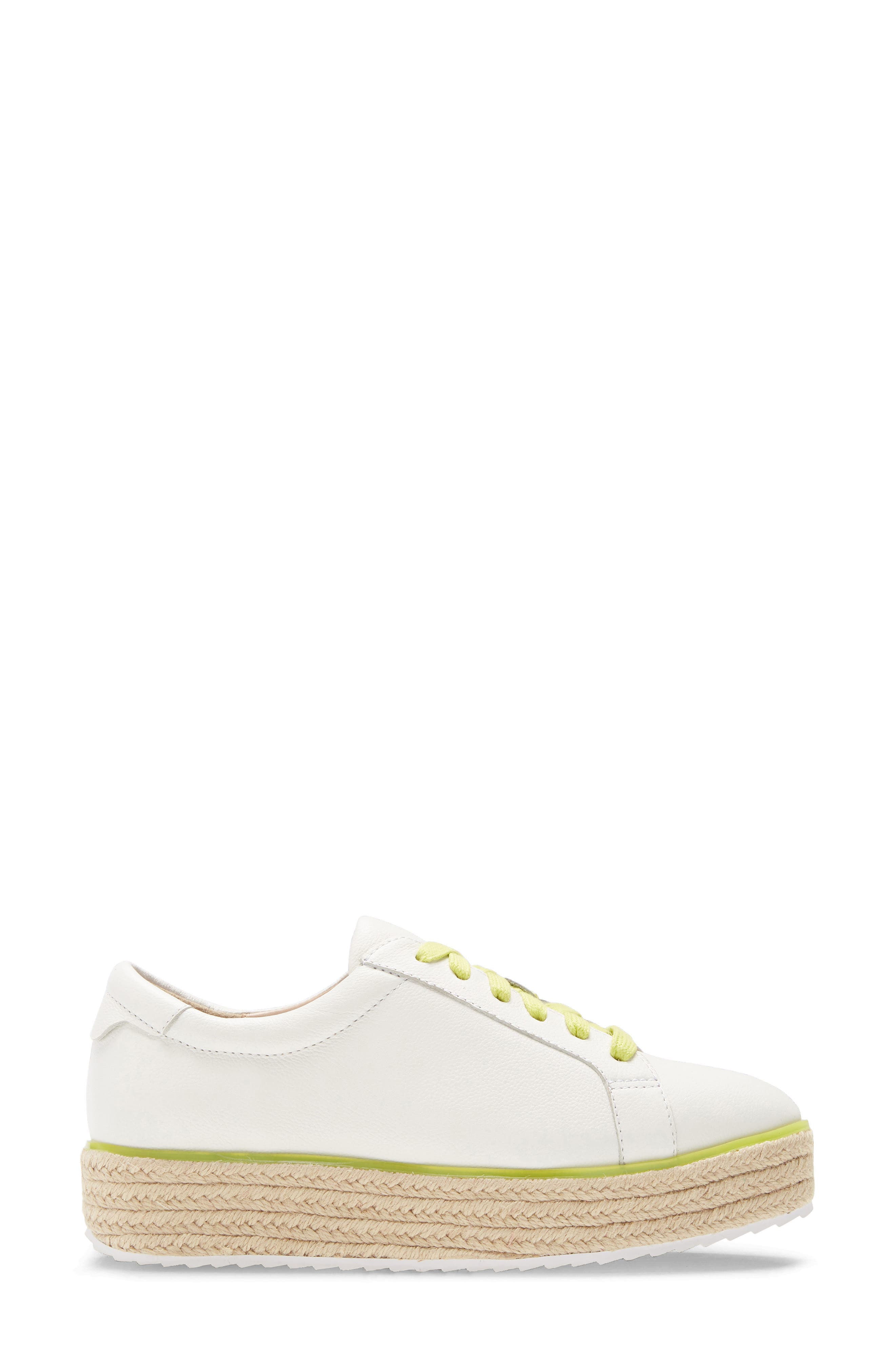 x Atlantic-Pacific Theodora Platform Sneaker, Alternate, color, WHITE TUMBLED LEATHER