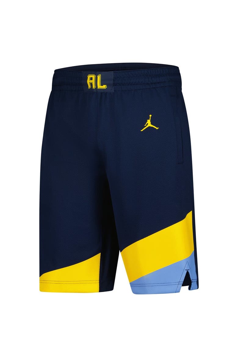 Men's Jordan Brand  Navy Marquette Golden Eagles Replica Basketball Shorts, Alternate, color, Navy