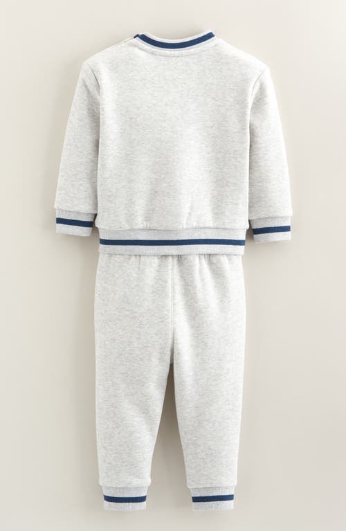 Tucker + Tate Embroidered Sweatshirt & Joggers Set In White