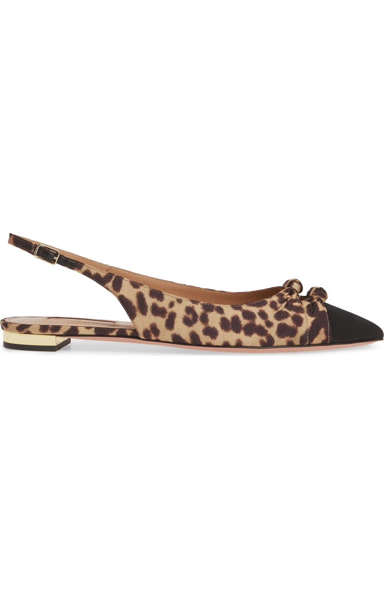 Aquazzura Mondaine Slingback Flat, Alternate, color,