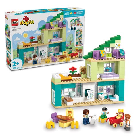 LEGO® DUPLO® 3-In-1 Modern Family House with Figures - 10470