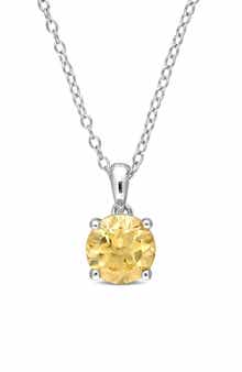 DELMAR Citrine Pendant Necklace