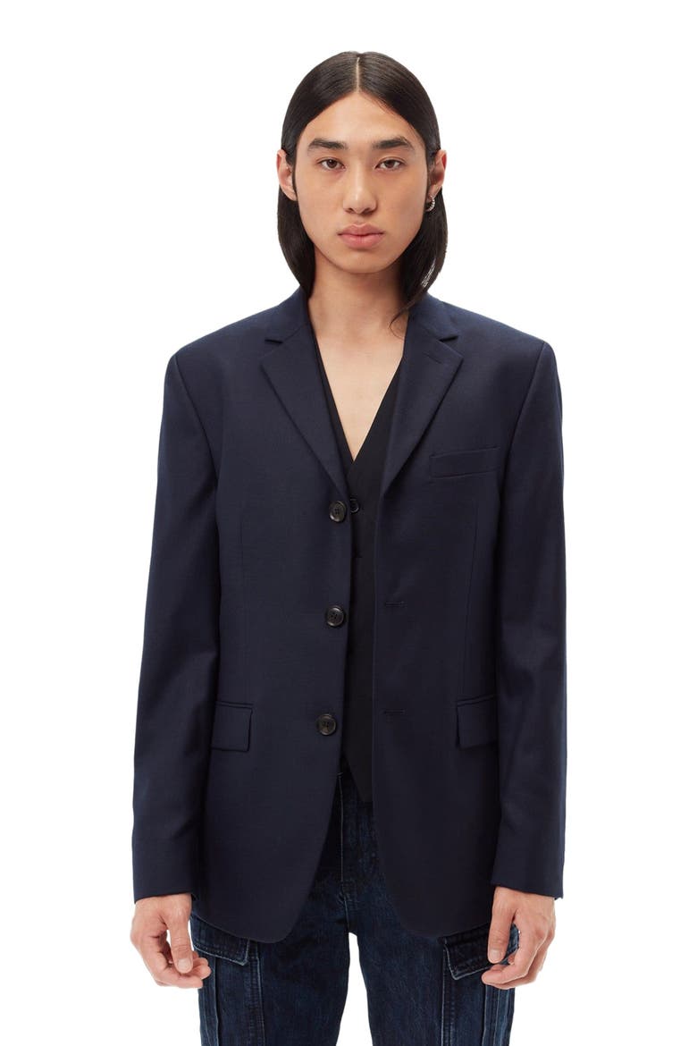 Men's Cashmere Blazer, Alternate, color, navy