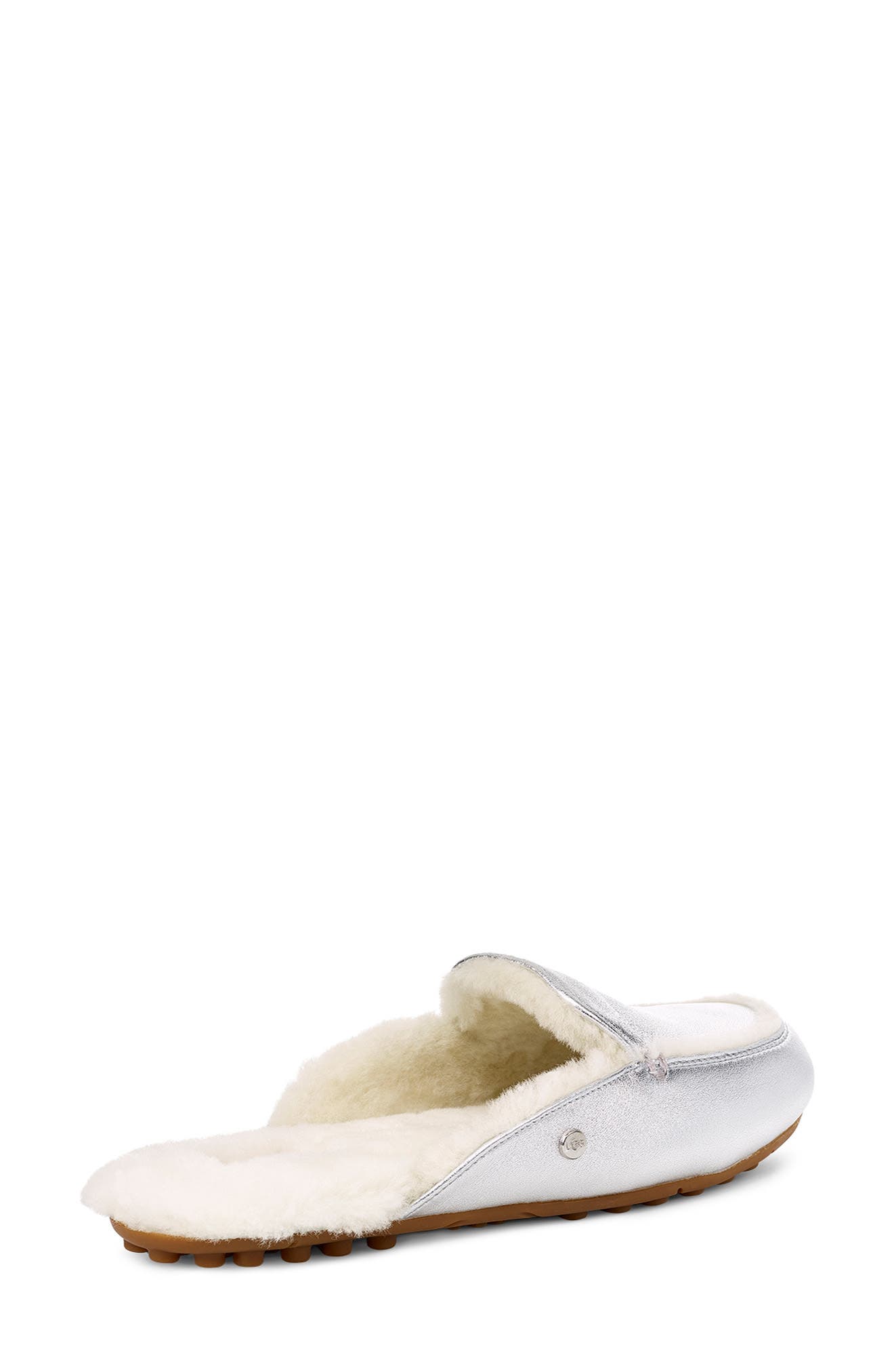 UGG<sup>®</sup> Lane Metallic Genuine Shearling Loafer Slipper, Alternate, color, 