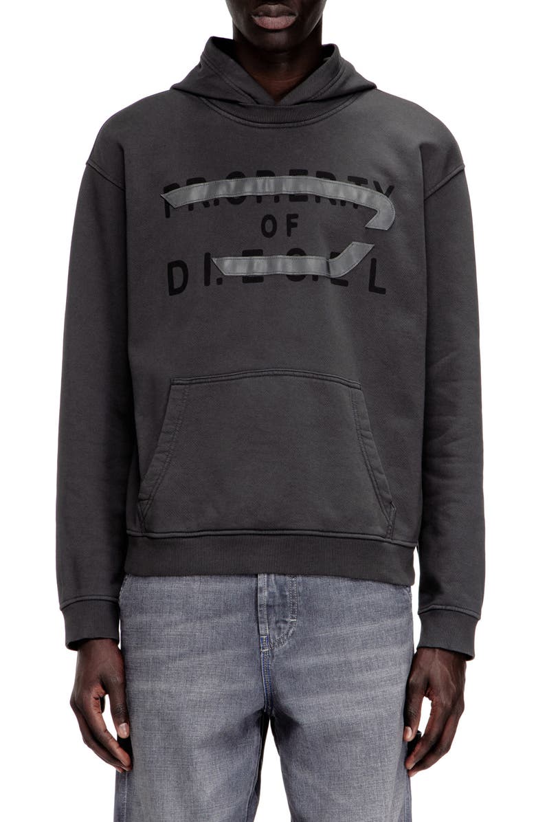 DIESEL<sup
®</sup
 S-Norma Hoodie, Main, color, Grey