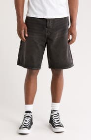 PacSun Nathan Baggy Denim Carpenter Shorts