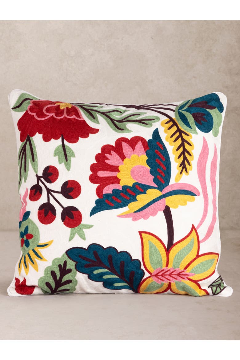 Zagreb Throw Pillow Cover, Main, color, Multicolored