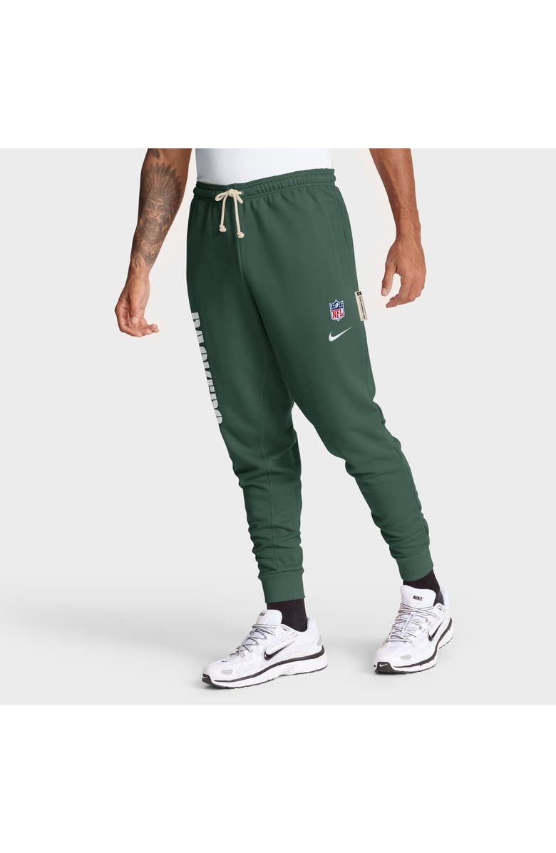 Nike Men
s Nike Green Green Bay Packers Sideline Standard Issue Ground Game Dri-FIT Taper Pants, Alternate, color, Green