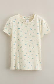 Nordstrom Kids' Rib Short Sleeve Shirt