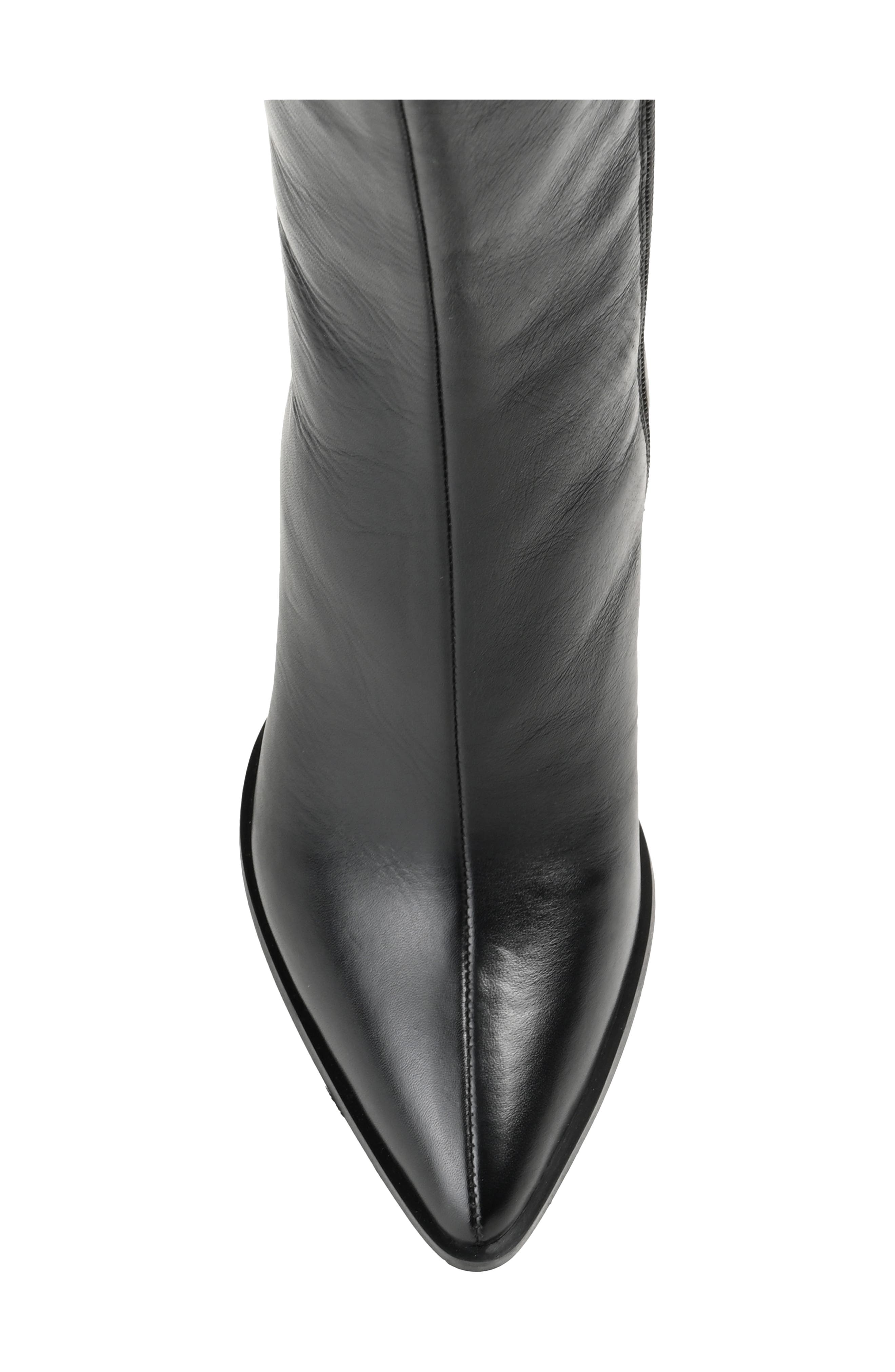 Journee Signature Laila Leather Boot, Alternate, color, 