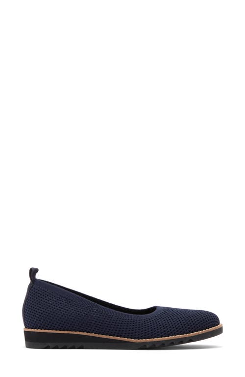 Eileen Fisher Etta Knit Slip-on Shoe In Midnight