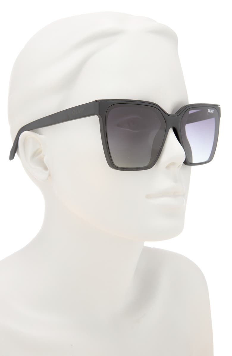 QUAY Movin On 54mm Square Sunglasses, Alternate, color,