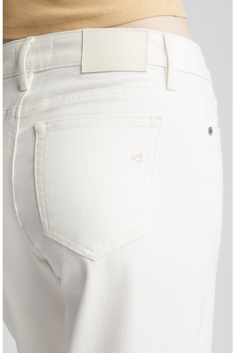 Clean Cut Wide Leg Jeans, Alternate, color, PEARL