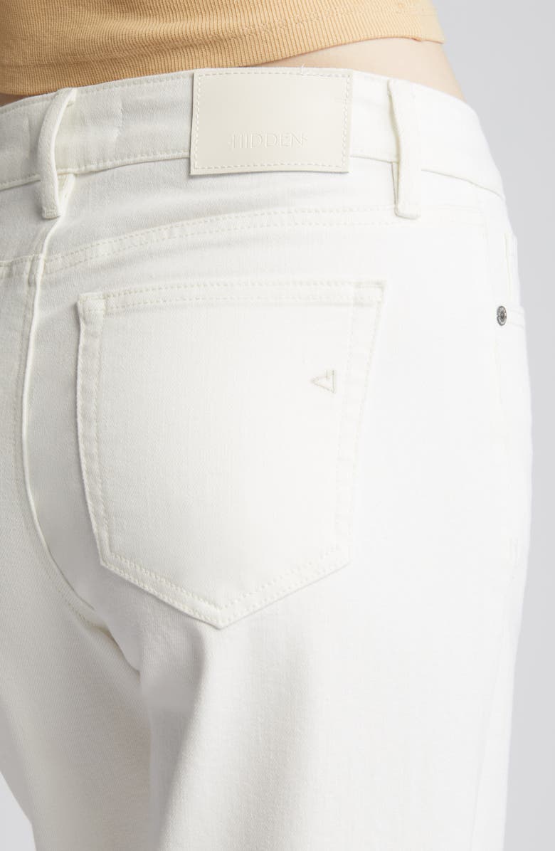 HIDDEN JEANS Clean Cut Wide Leg Jeans, Alternate, color, Pearl