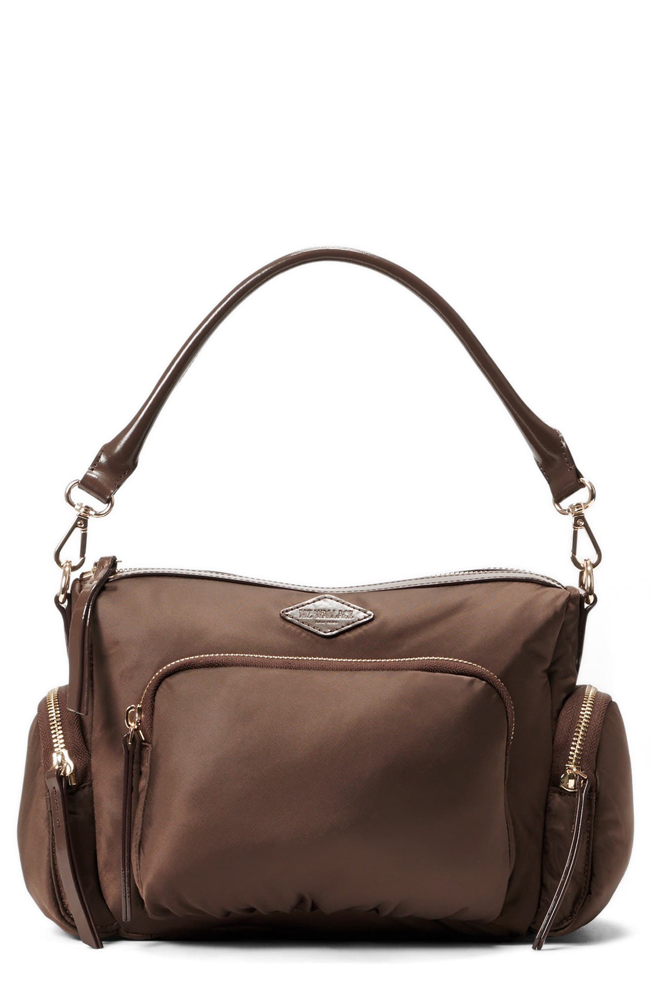 MZ Wallace Small Chelsea Nylon Crossbody Bag, Main, color, 