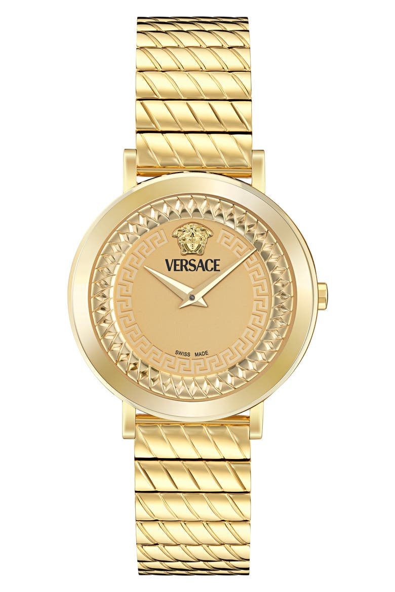Delphinus Bracelet Watch, 35mm, Main, color, IP YELLOW GOLD