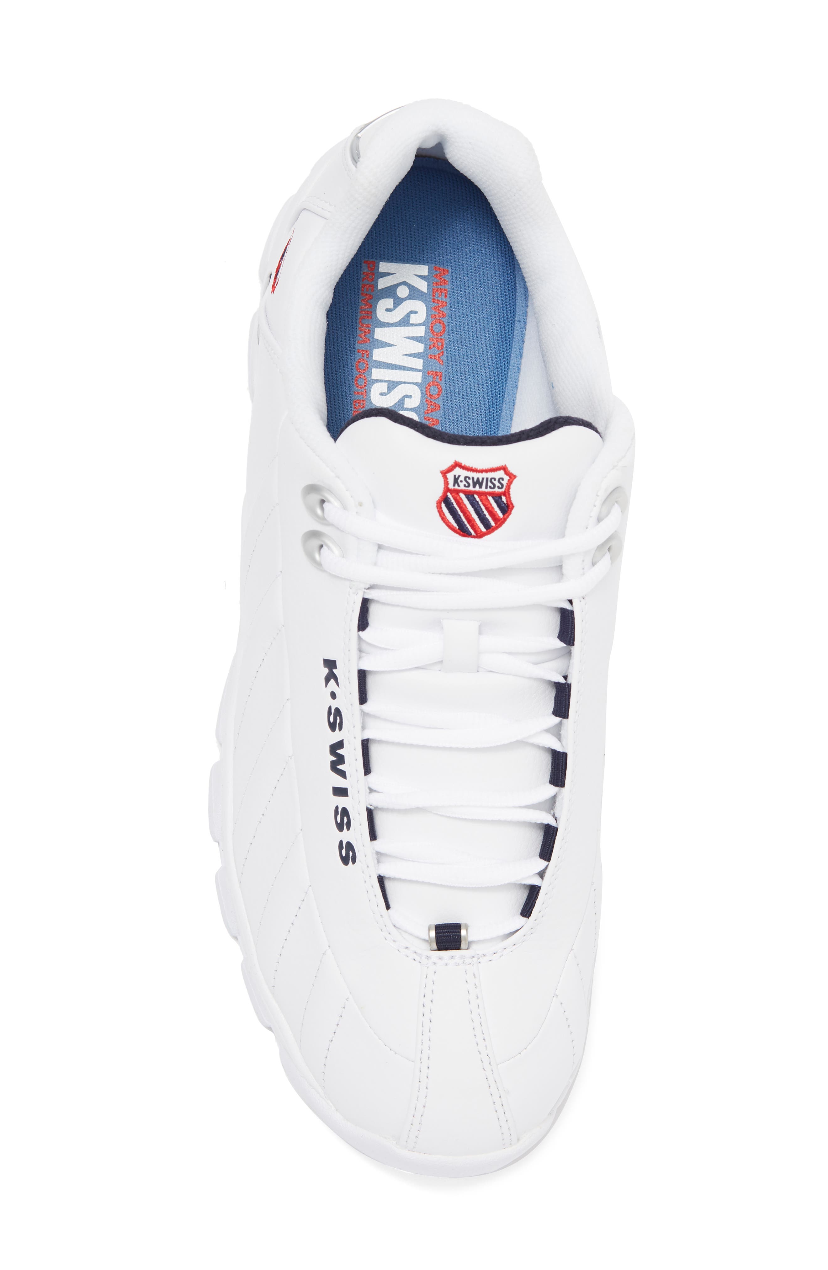 ST329 CMF Sneaker, Alternate, color, WHITE/NAVY/RED
