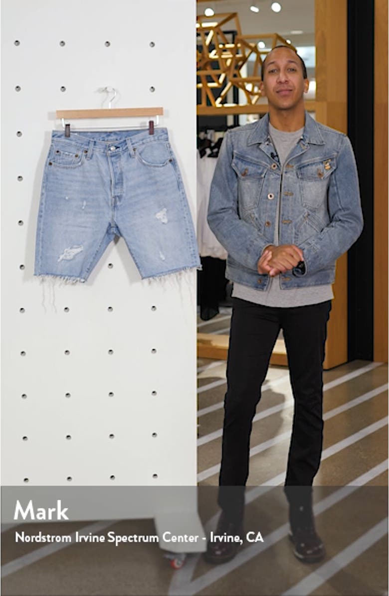 501<sup>®</sup> Ripped Slouch Shorts, sales video thumbnail