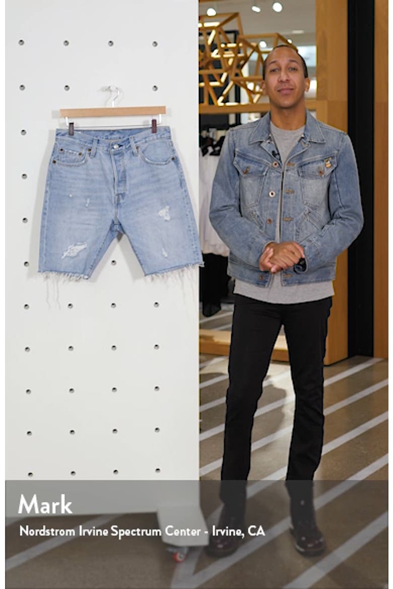 Levi's® 501® Ripped Slouch Shorts video