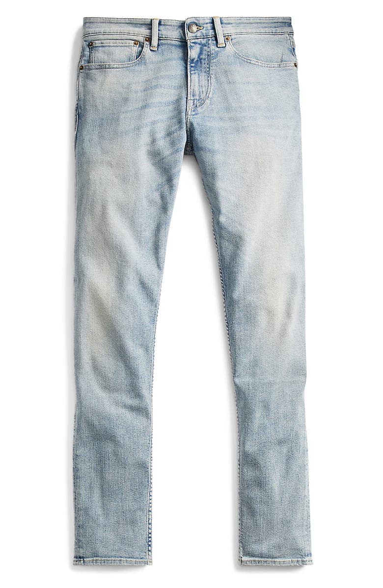 Ralph Lauren Purple Label Skinny Jeans, Alternate, color, 