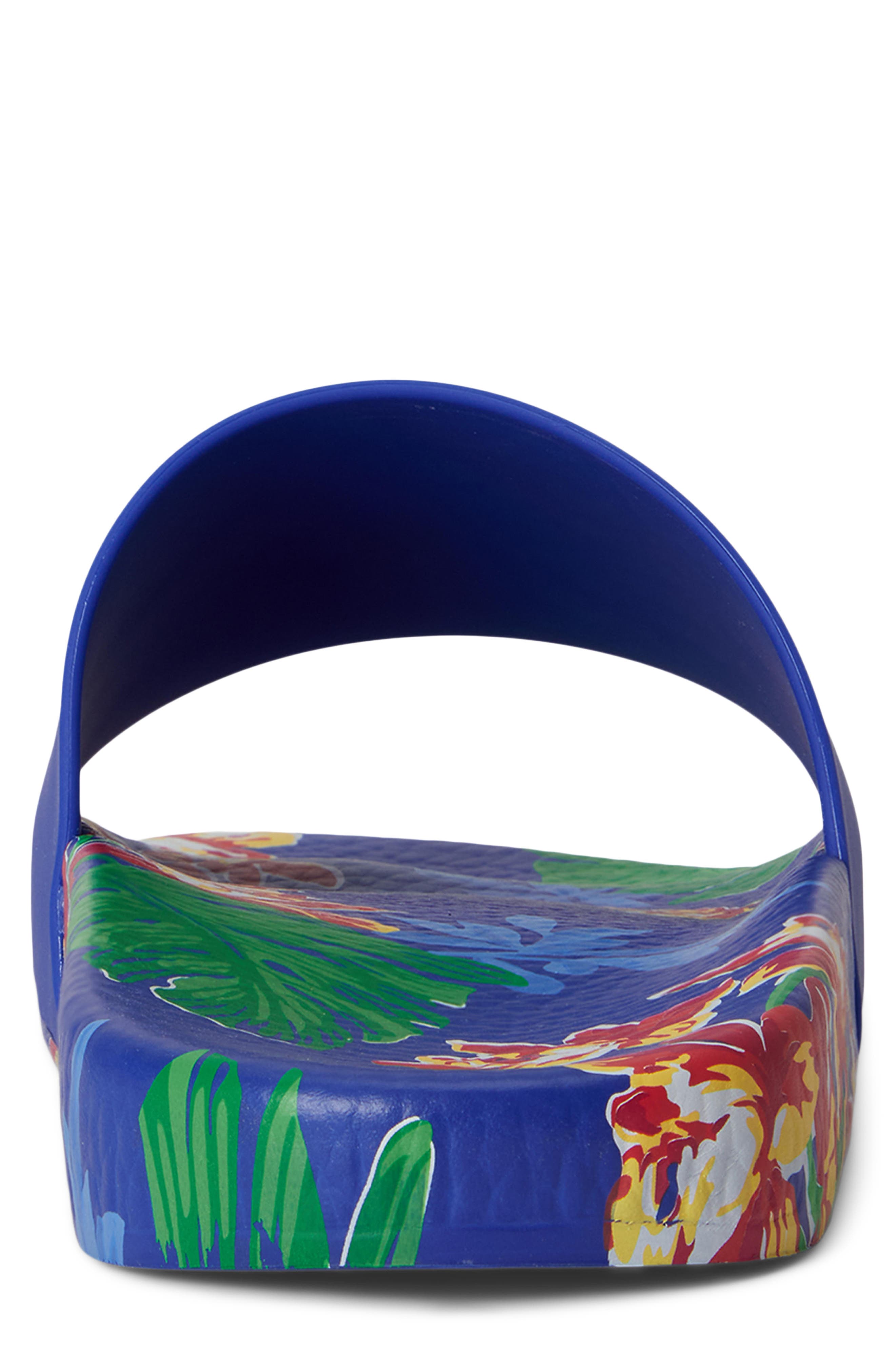Signature Pony Slide, Alternate, color, TROPICAL ROYAL