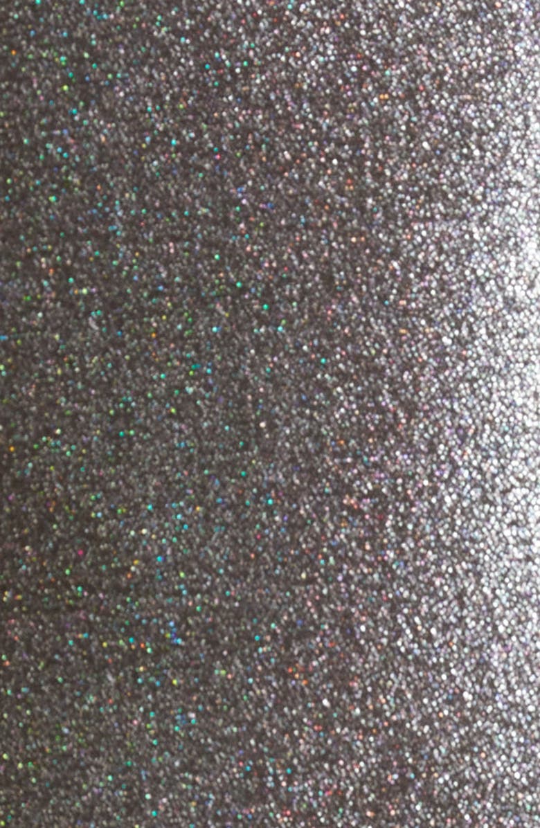 The Attico Wave Metallic Miniskirt, Alternate, color, 