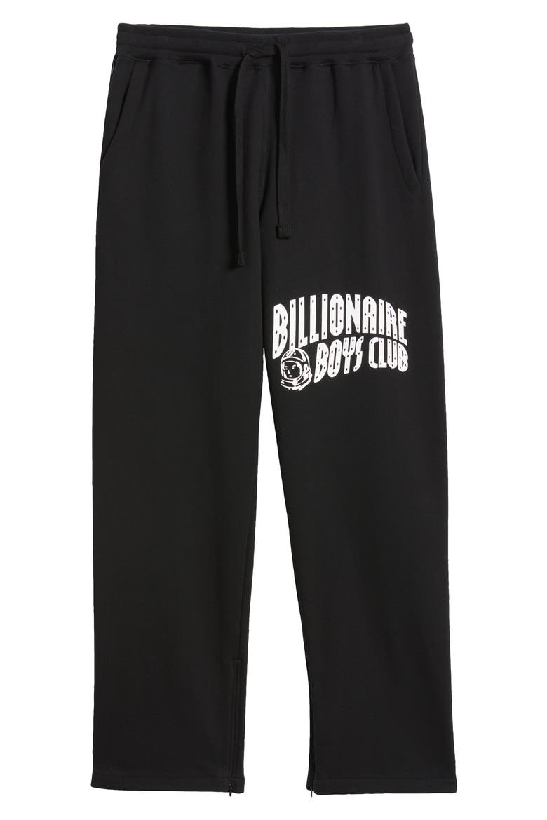 Arch Logo Graphic Sweatpants, Alternate, color, BLACK