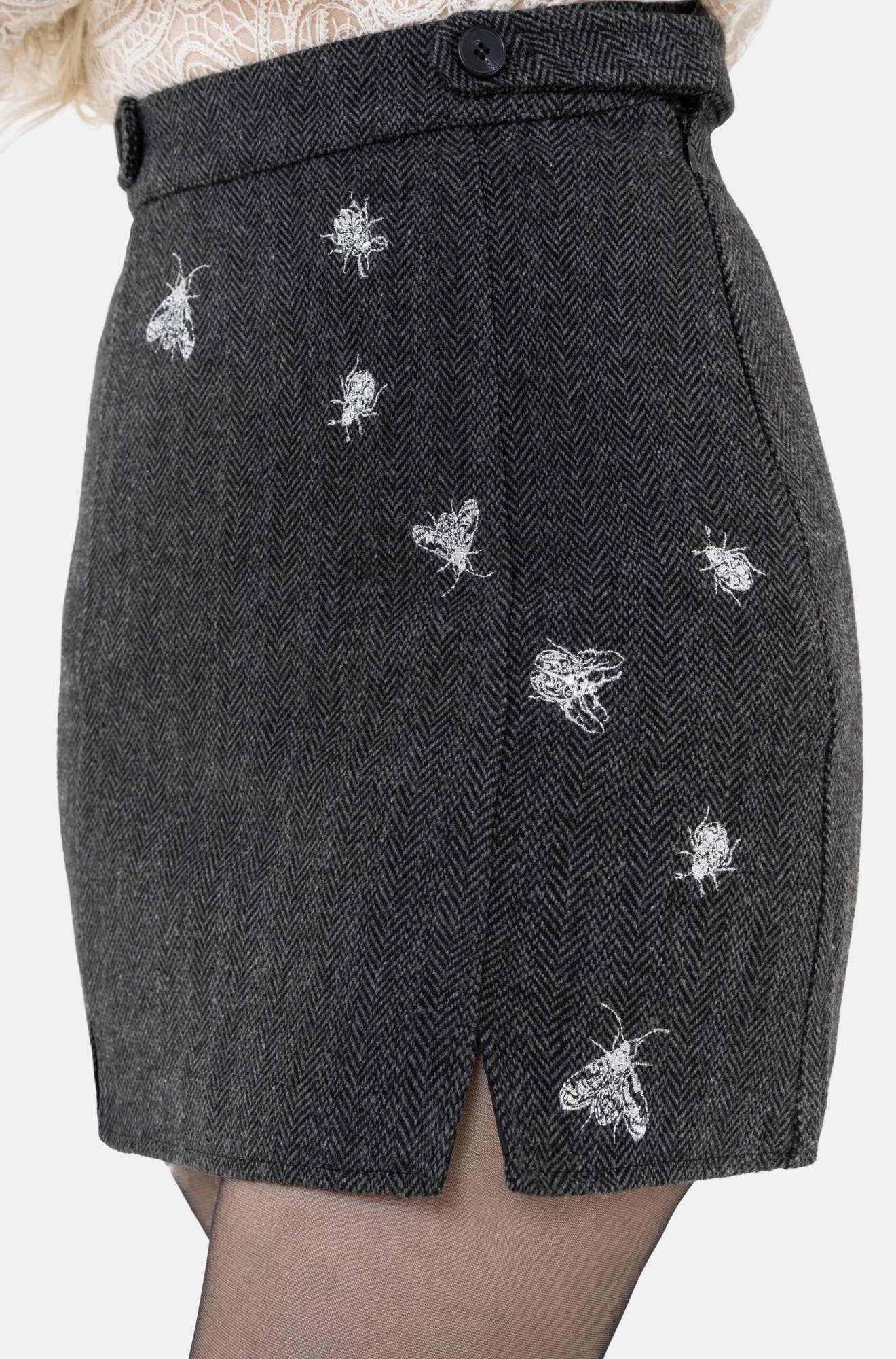 Disturbia Chrysina Sequin Embellished Mini Skirt (Women) | Nordstrom