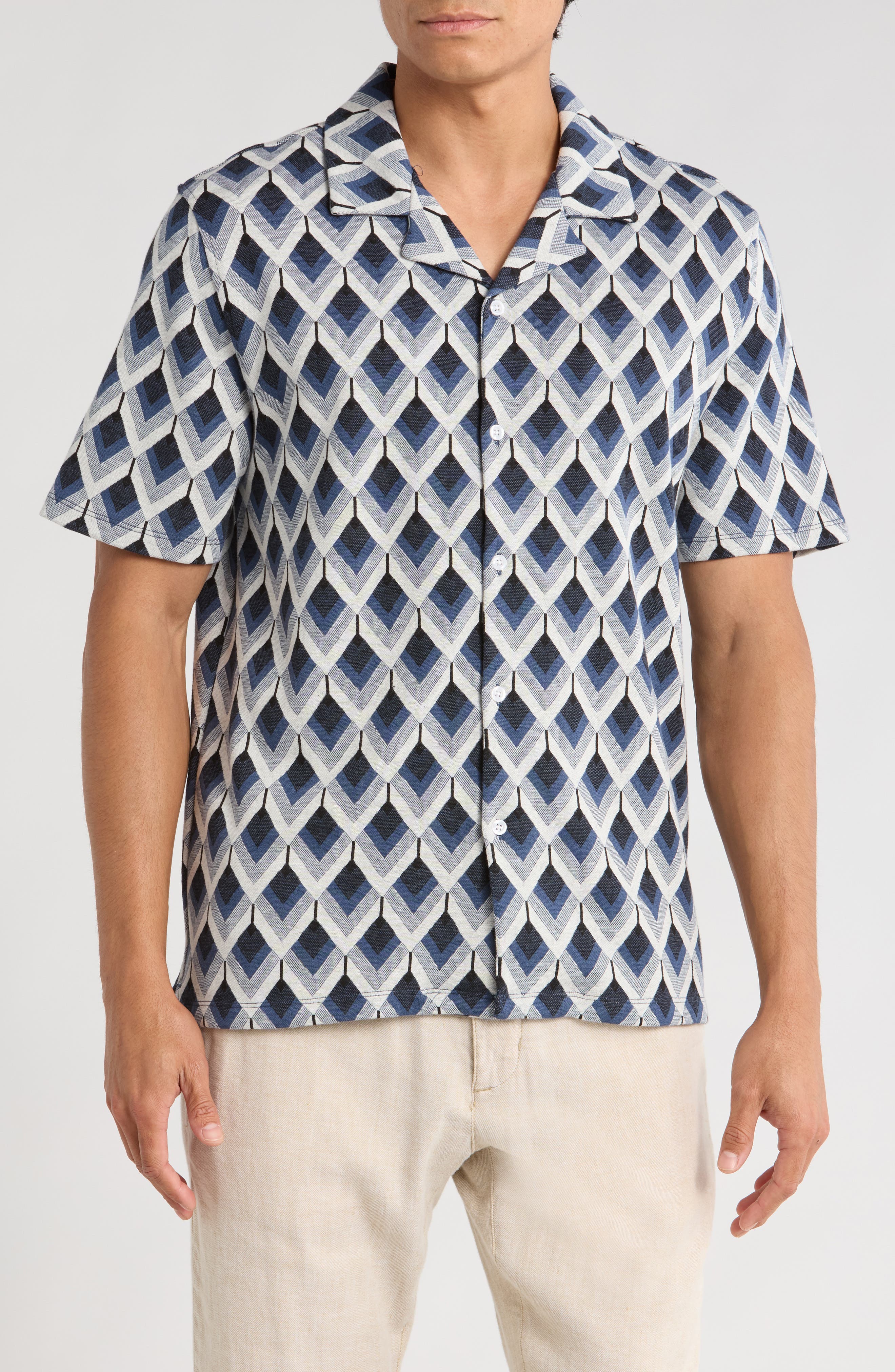 JASON WU Jacquard Camp Shirt