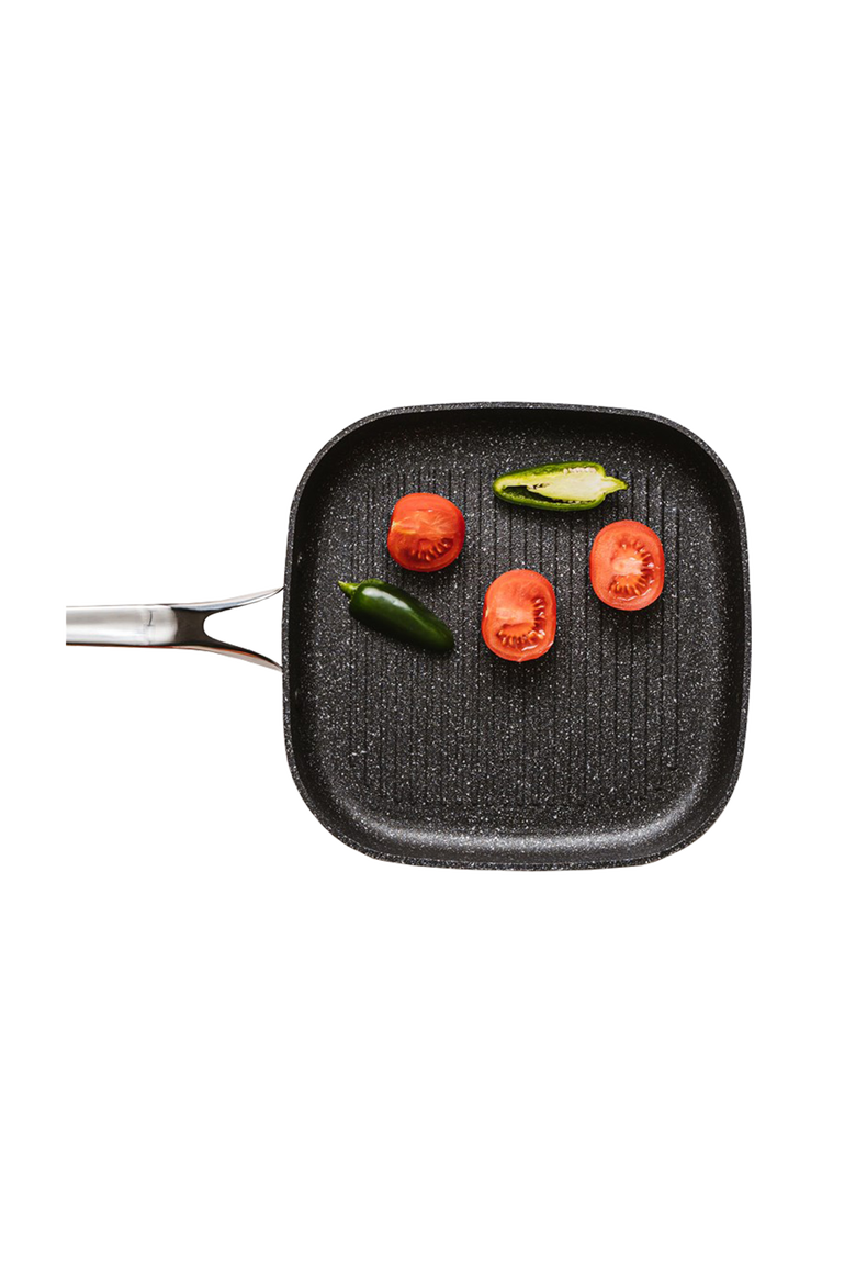 IRONROC™ 11" Grill Pan, Alternate, color, BLACK