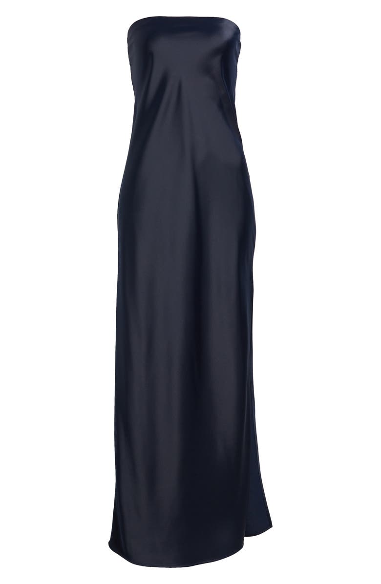 WAYF The Odelle Strapless Satin Gown, Alternate, color, 