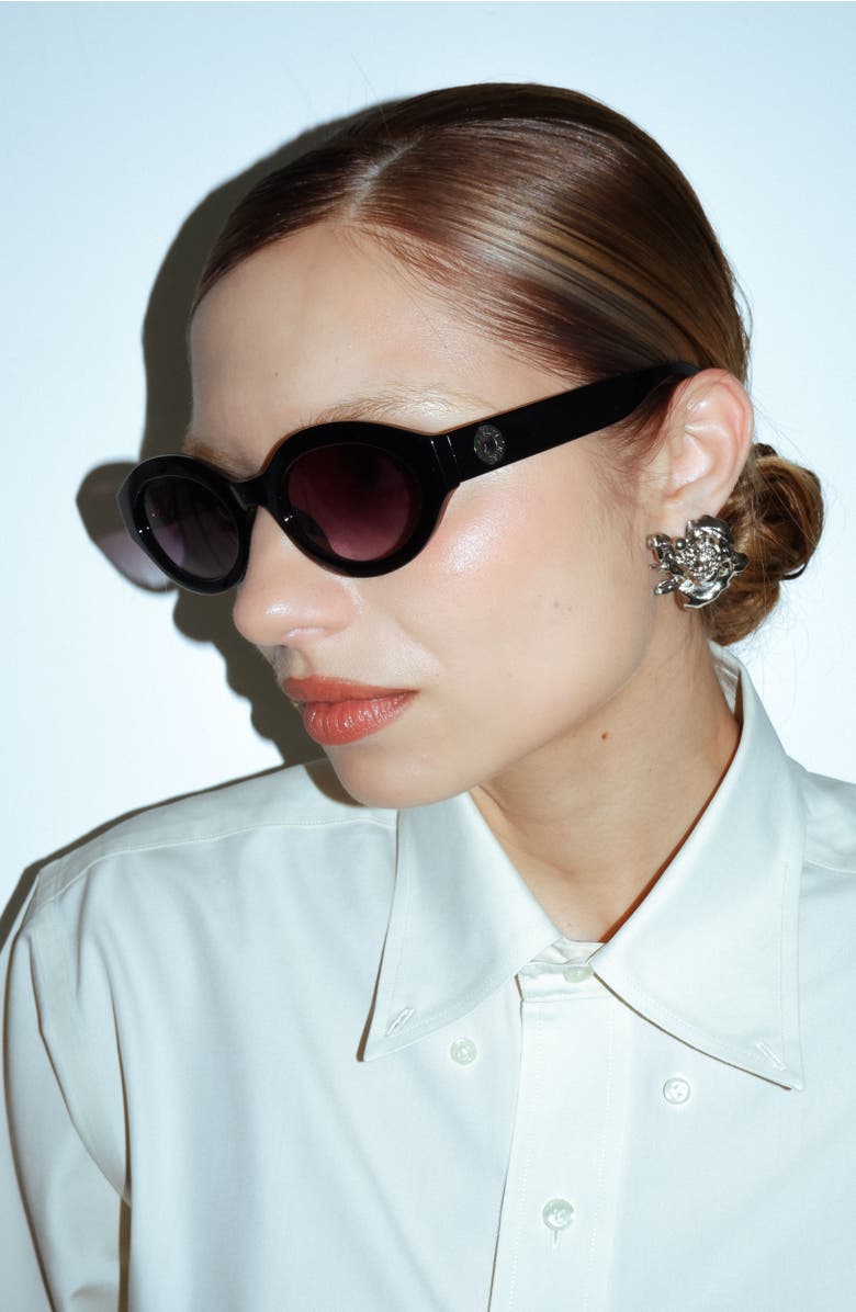 Reality Eyewear London Calling Sunglasses, Alternate, color, Black