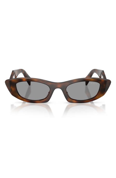 50mm Oval Sunglasses