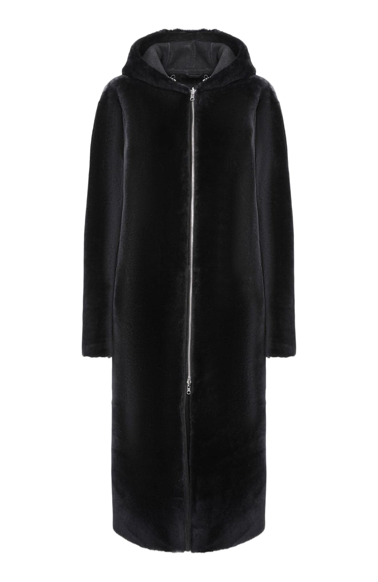 Reversible Merino Genuine Shearling Parka - image 2