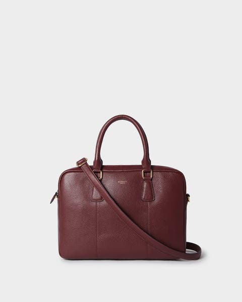 The Adaline Leather Laptop Bag