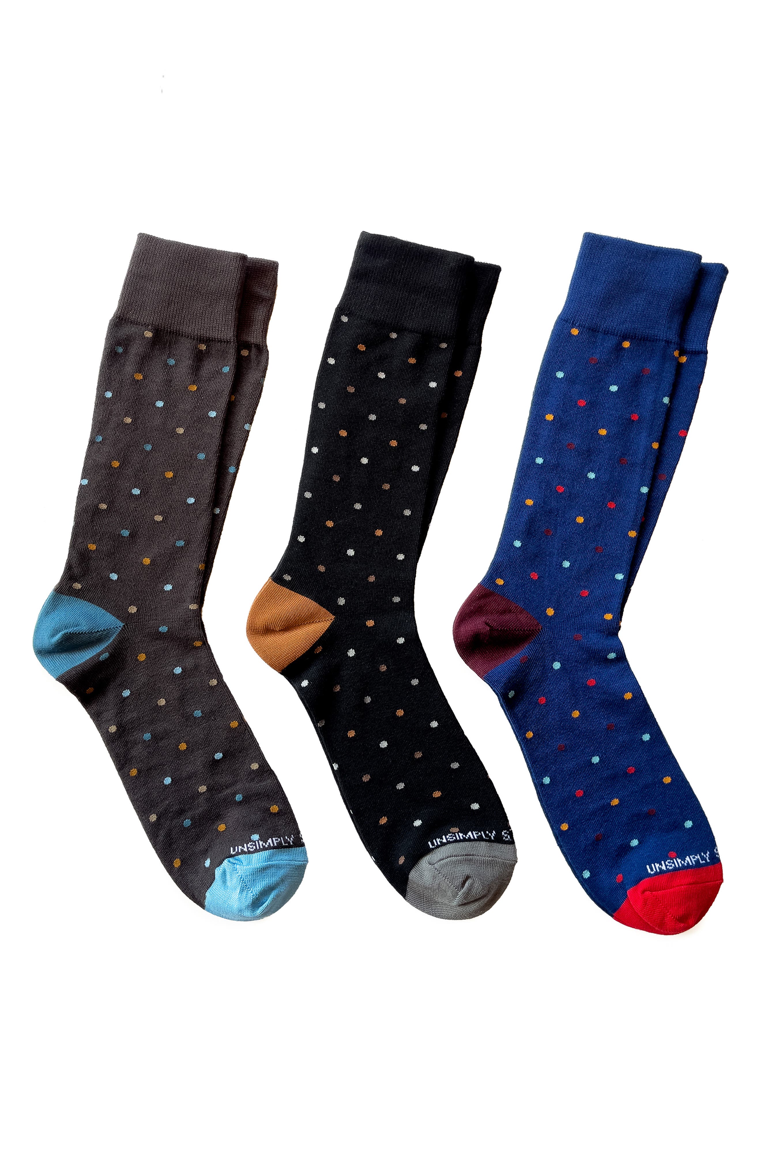3-Pack Crew Socks