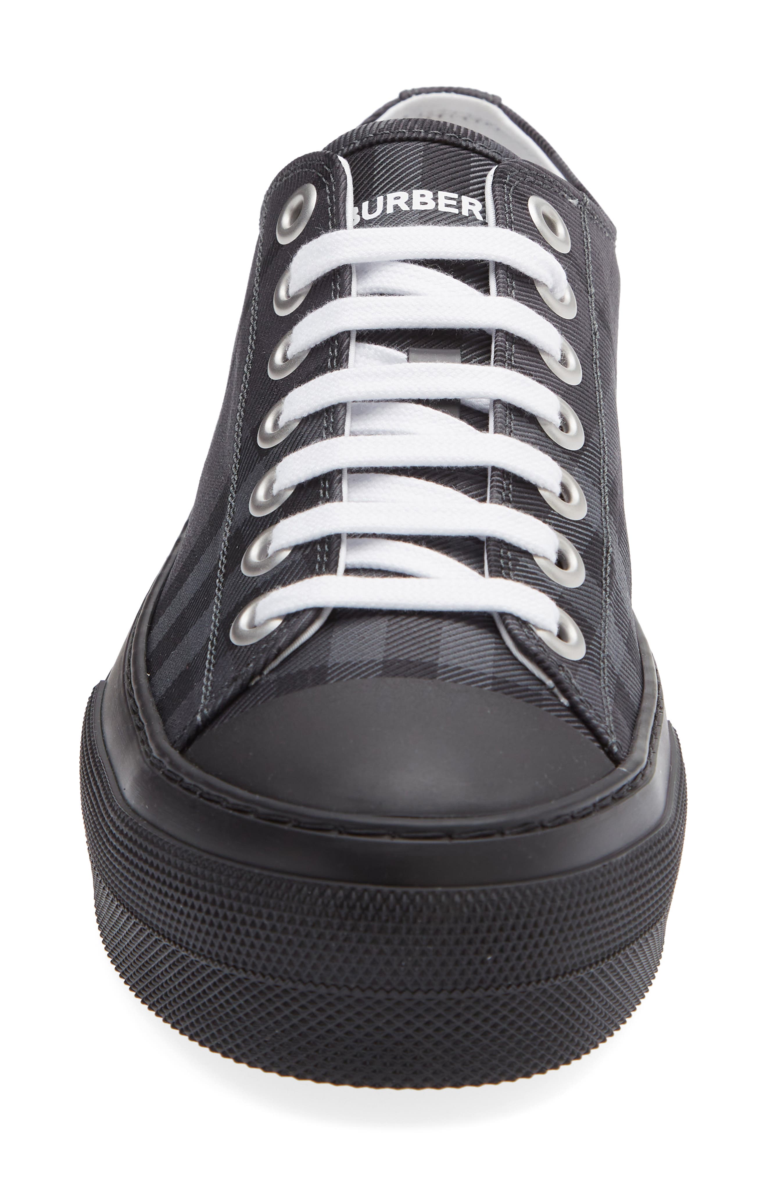 Burberry Jack Check Low Top Sneaker, Alternate, color, Iron Grey Ip Check