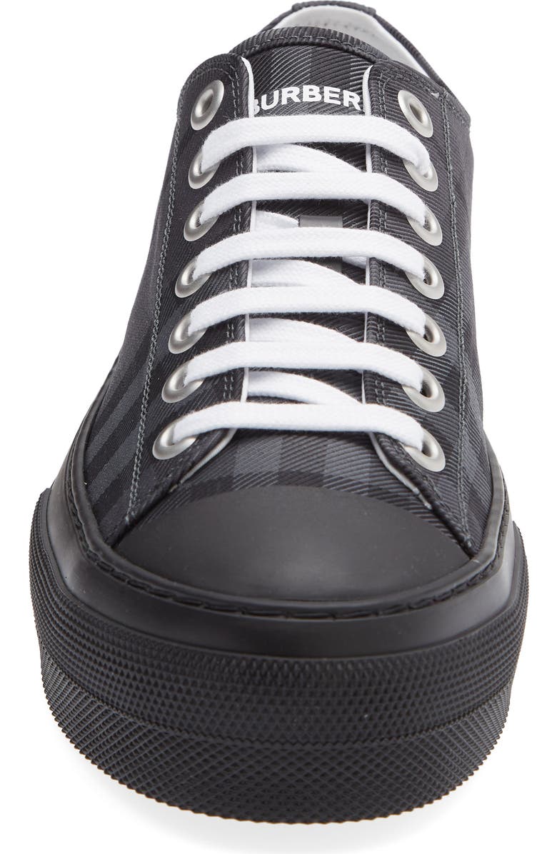 Burberry Jack Check Low Top Sneaker, Alternate, color, Iron Grey Ip Check