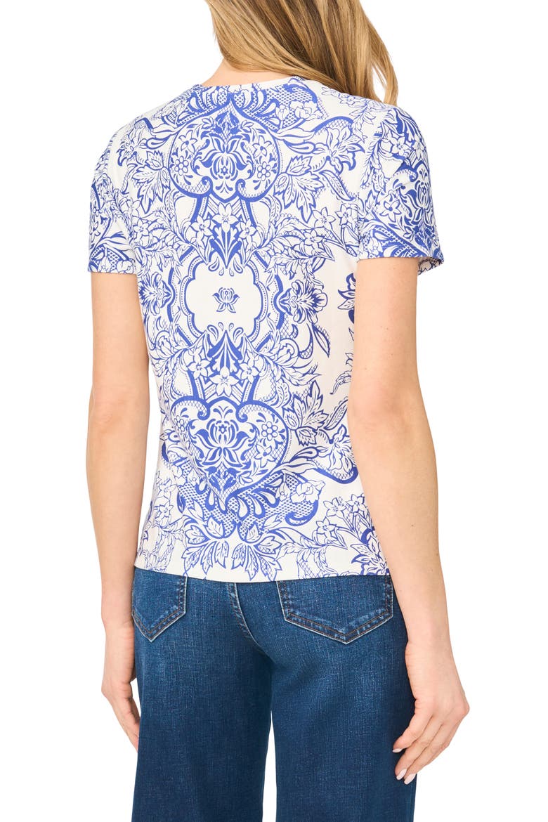Short Sleeve Crewneck Jersey T-Shirt, Alternate, color, DEEP ULTRAMARINE