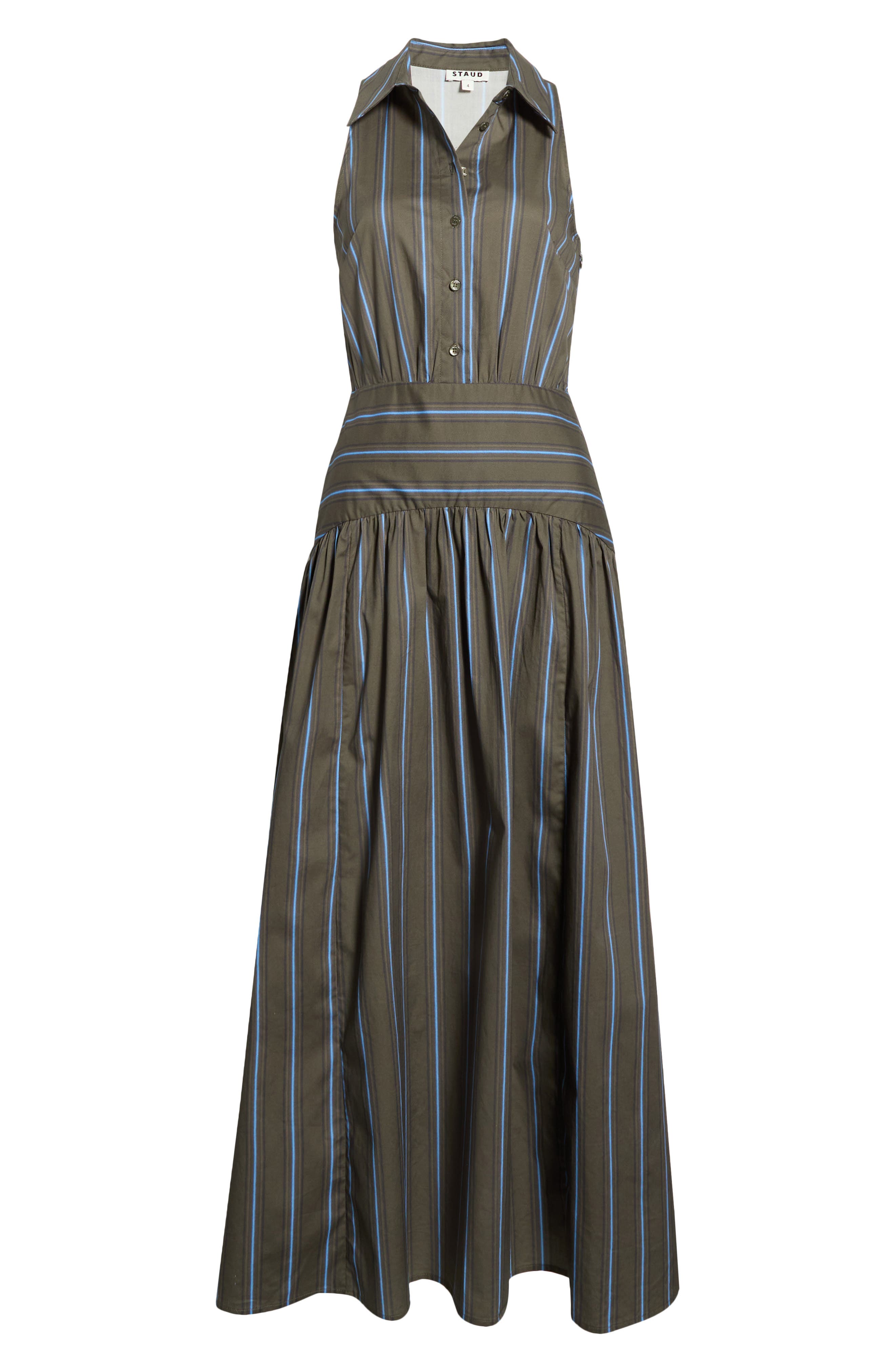 Romy Stripe Midi Dress