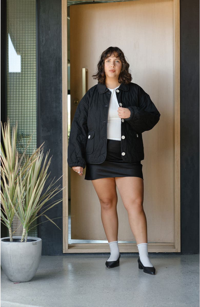 Whimsy + Row Liam Jacket, Alternate, color, Black