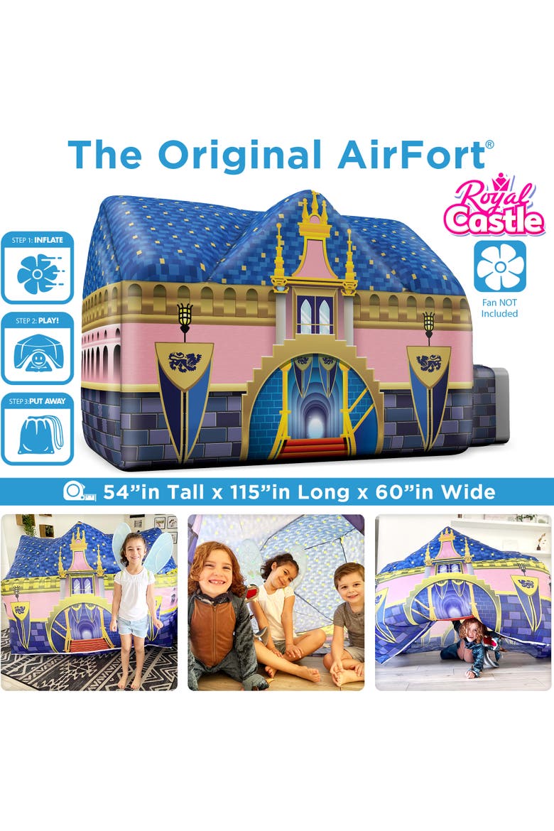 Hovering Instant Play Air Fort, Alternate, color, Royal Castle