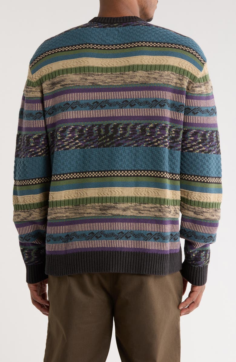 Vans Boyer Stripe Cotton Sweater, Alternate, color, 