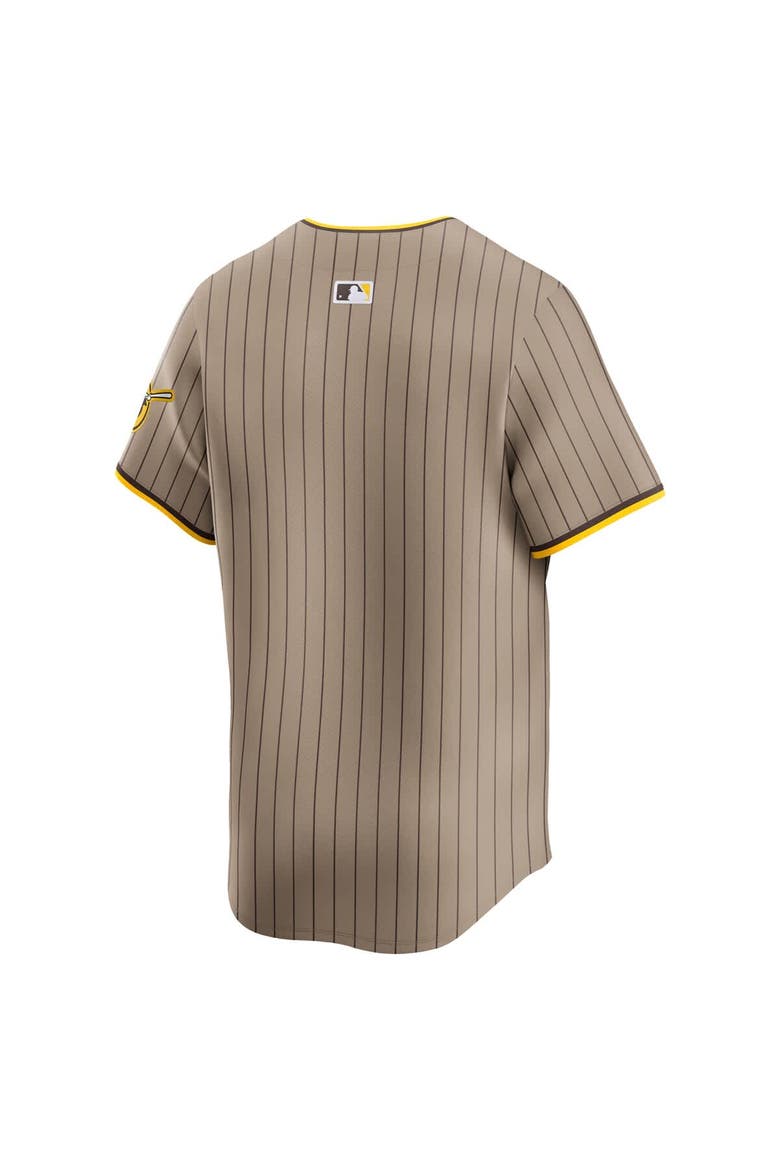 Men's Nike Sand San Diego Padres Alternate Limited Jersey, Alternate, color, Khaki