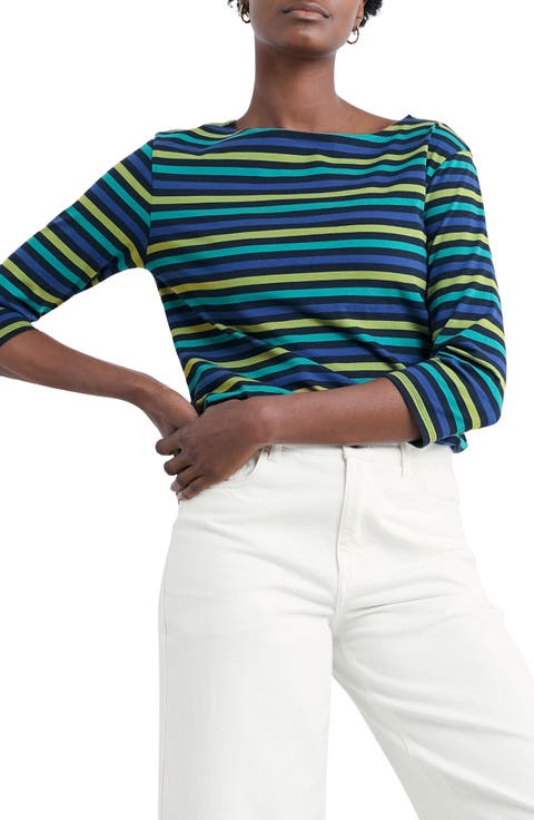 Sailor Stripe Organic Cotton Top