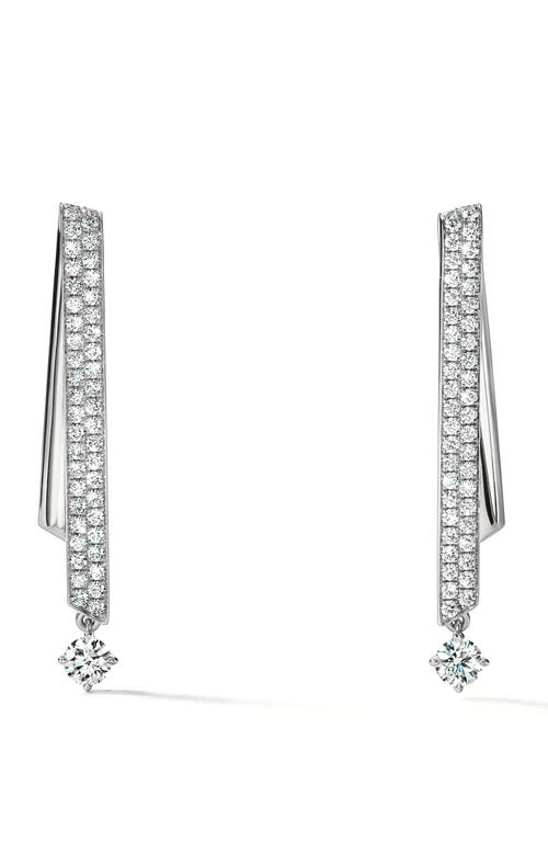 Hearts On Fire Inside Out Diamond Flip Drop Earrings