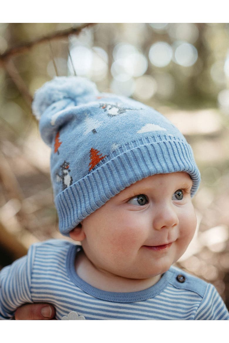 Boys' Magical Forest Knit Beanie, Alternate, color, Forest Jacquard