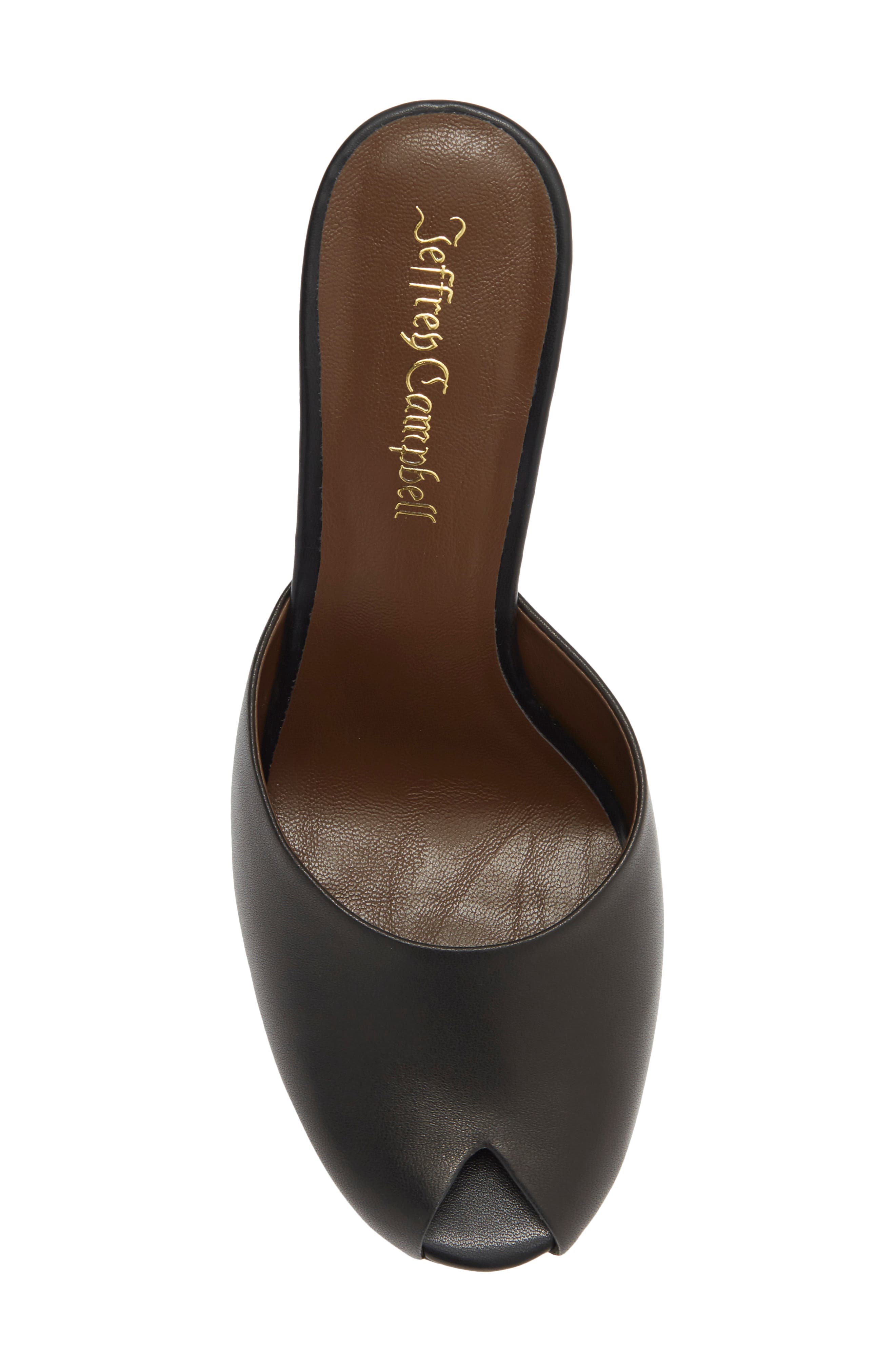 Fresa Peep Toe Sandal, Alternate, color, BLACK
