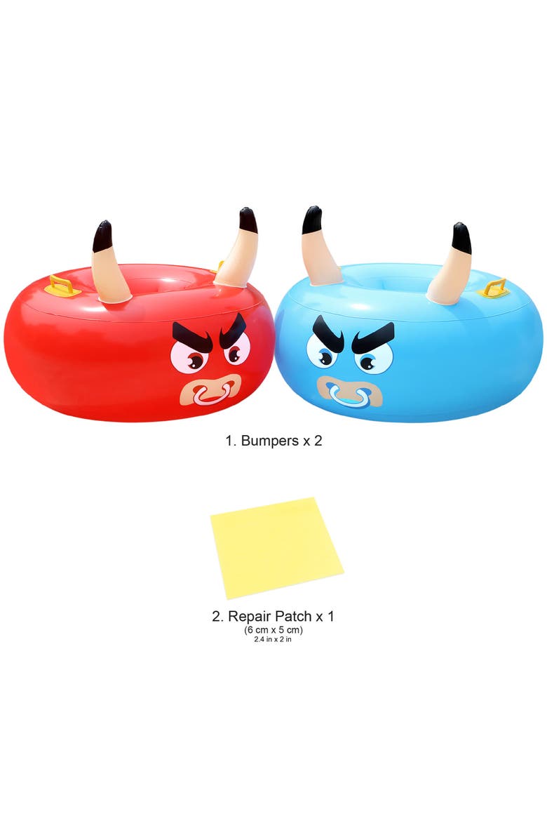2 Inflatable Body Bumper Toys, Alternate, color, Multicolored